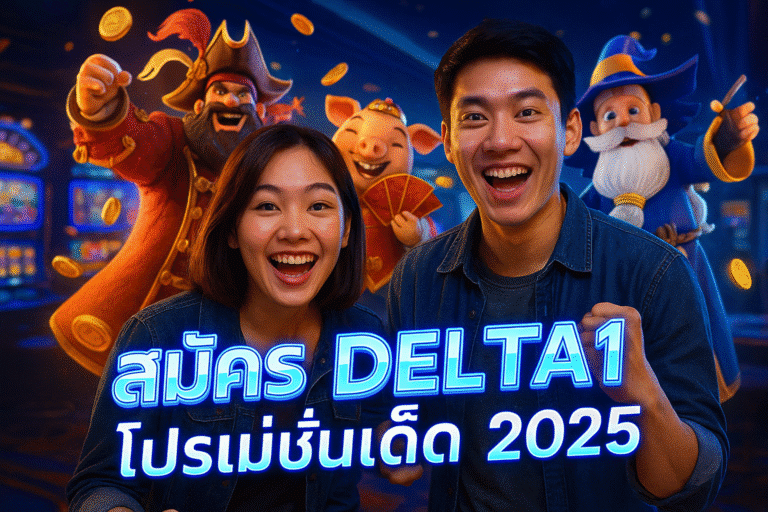 สมัคร DELTA1 โปรโมชั่นเด็ด 2025