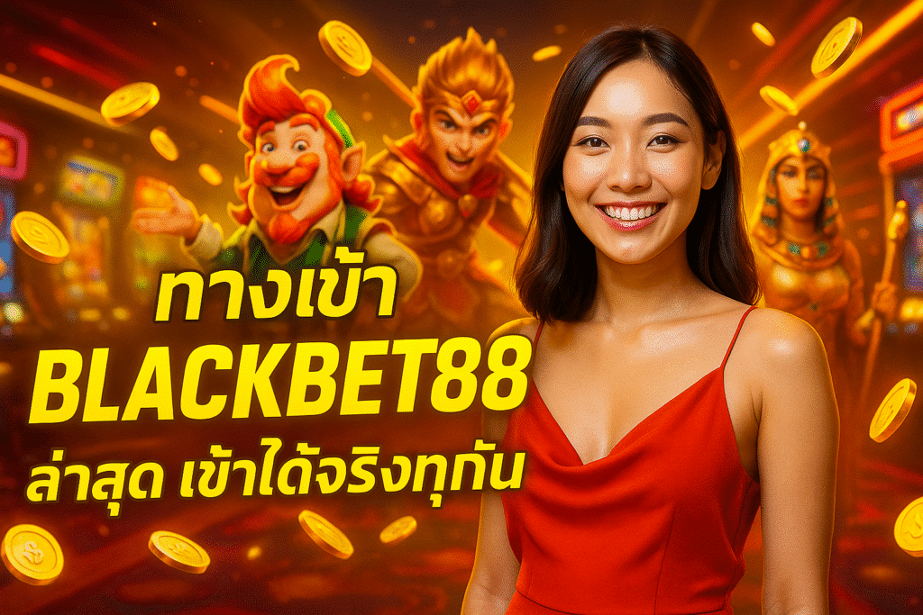 ทางเข้า BLACKBET88 ล่าสุด เข้าได้จริงทุกวัน