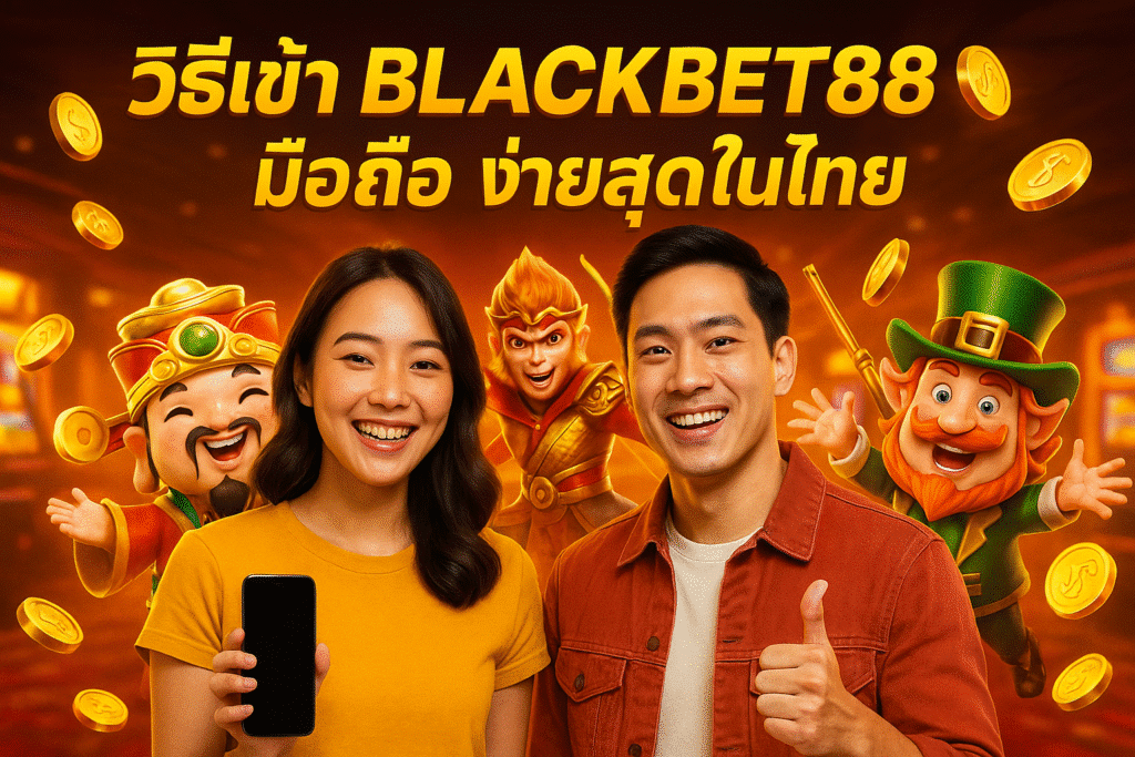 วิธีเข้า BLACKBET88 มือถือ ง่ายสุดในไทย