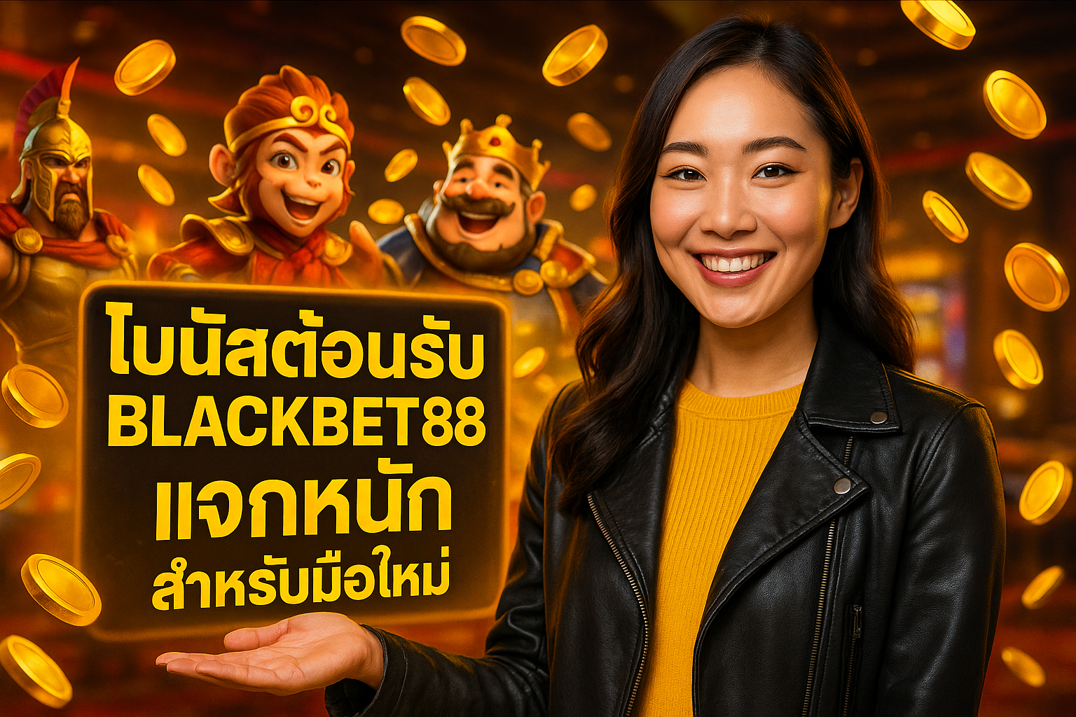 โบนัสต้อนรับ BLACKBET88 แจกหนัก สำหรับมือใหม่
